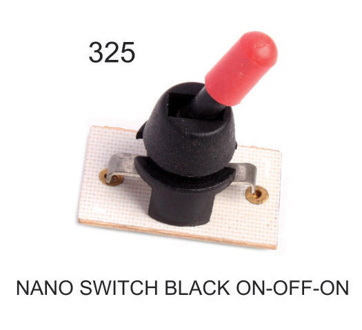 NANO SWITCH BLACK ON-OFF-ON