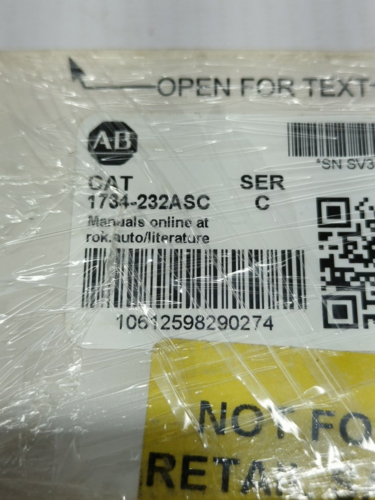 Allen Bradly 1734-232asc Serial Interface Module