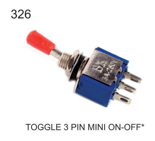 TOGGLE 3 PIN MINI ON-OFF