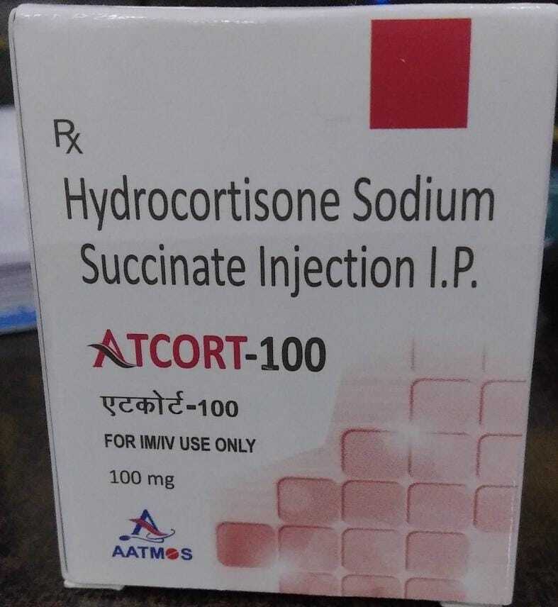 ATCORT -100 INJ HYDROCORTISONE SODIUM SUCCINATE INJECTION I.P