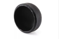 Ms Pipe Cap - Mild Steel, Round Shape, Black Color | Socket Joint, Ansi Standard, Galvanized Surface Treatment