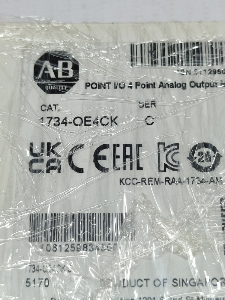 ALLEN BRADLY 1734-OE4CK ANALOG OUTPUT MODULE