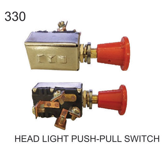 HEAD LIGHT PUSH-PULL SWITCH