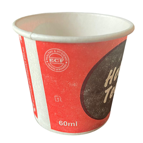 60 Ml Pi Pot Disposable Cup - Color: Red