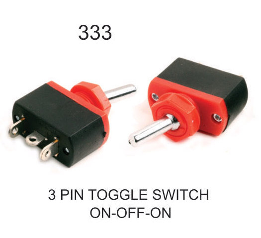 3 PIN TOGGLE SWITCH ON-OFF- ON