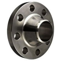 Weld Neck Flange - Color: Silver