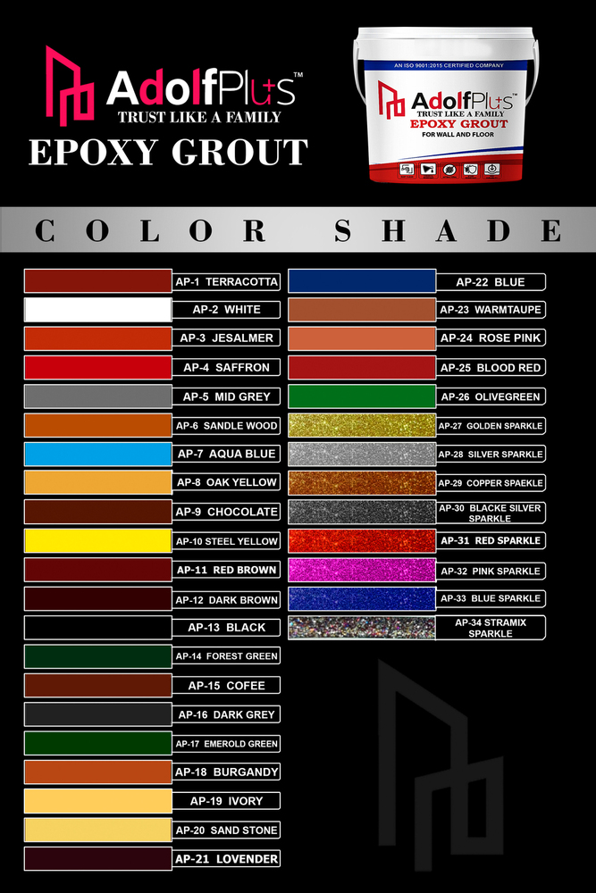 Gel Epoxy Grout - 700g Resin & 300g Hardener, Uv Resistant, Waterproof, Scratch & Chemical Resistant, Glossy & Matte Finish