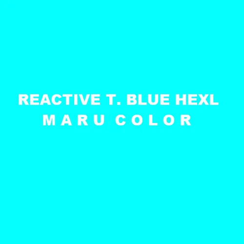 Reactive Turquoise Blue H-Exl - Physical Form: Powder