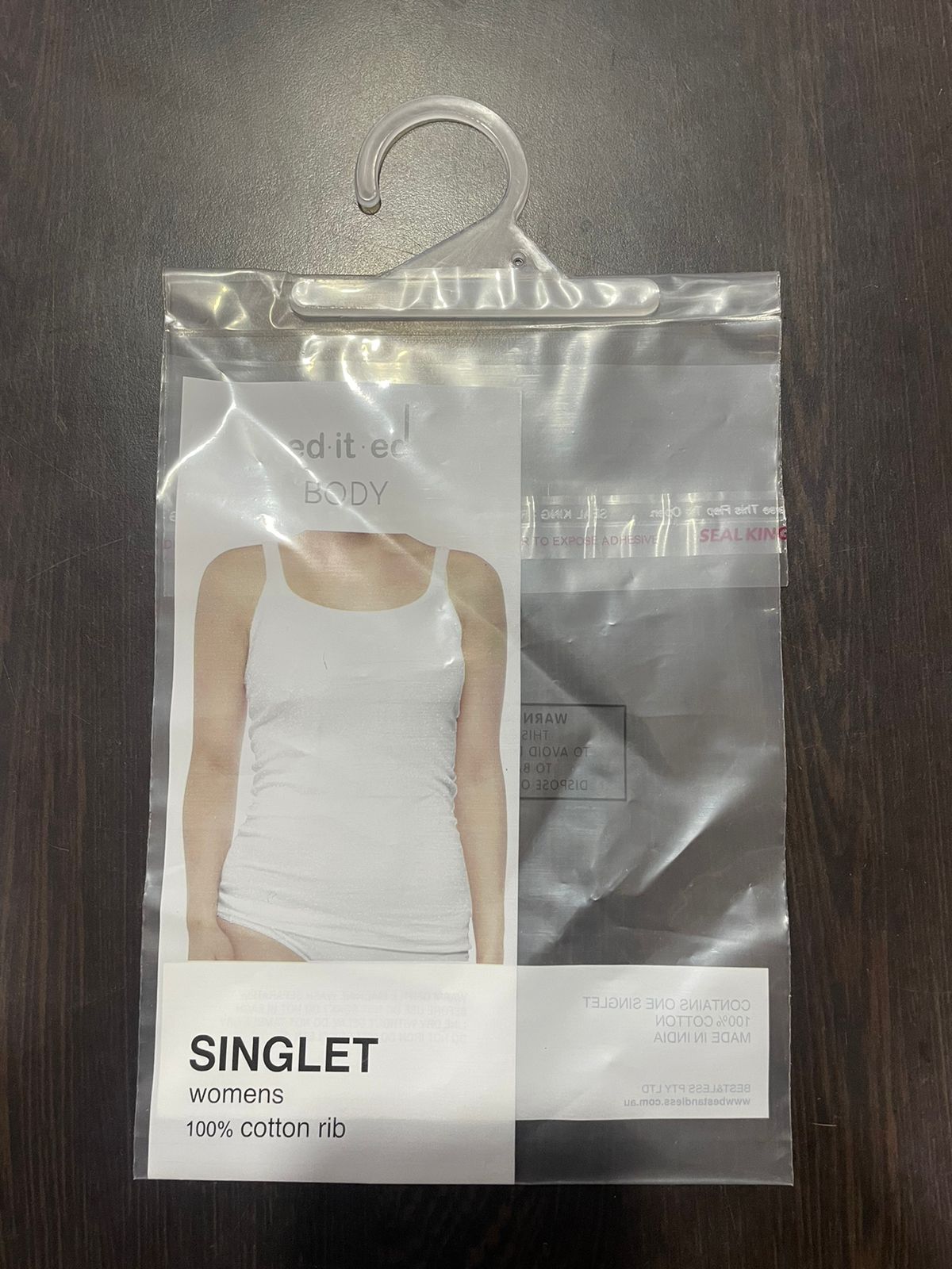 Hanger Pouch Bags - Color: Transparent