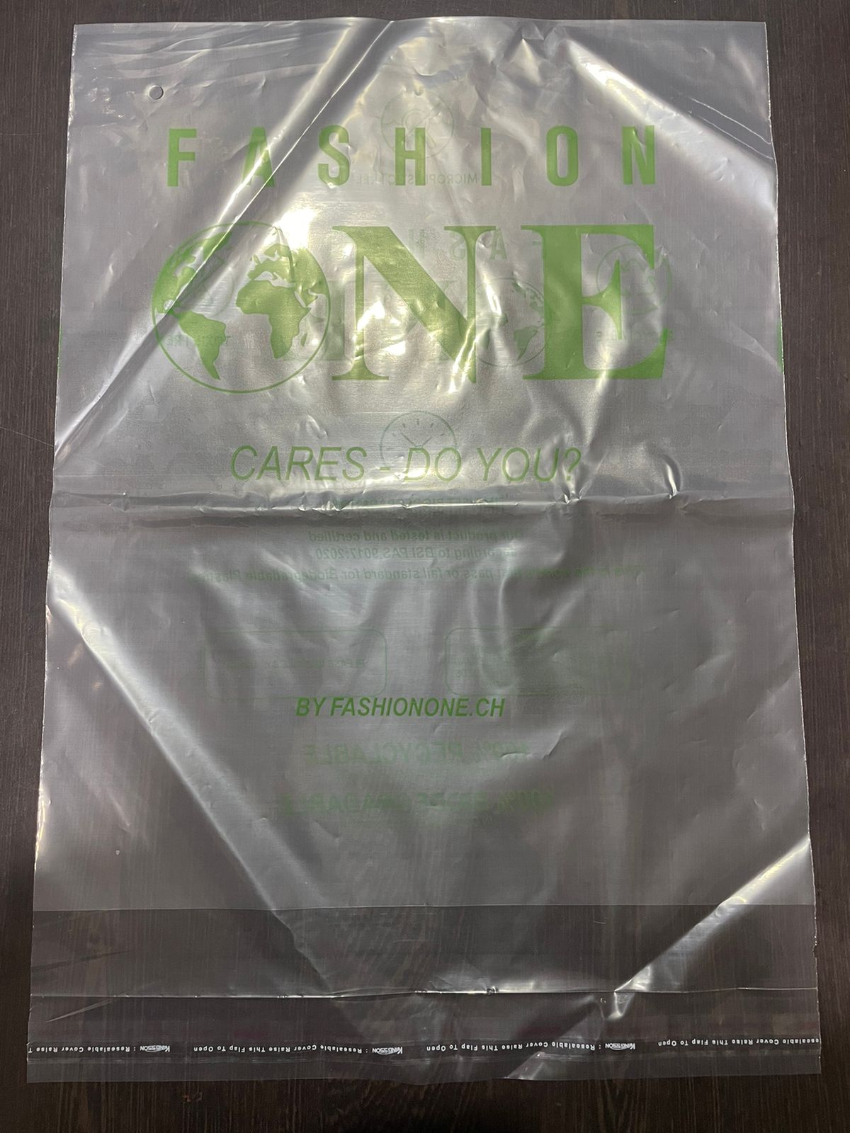 Biodegradable Bags - Color: Transparent