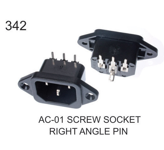 AC SOCKET SCREW RIGHT ANGLE PIN