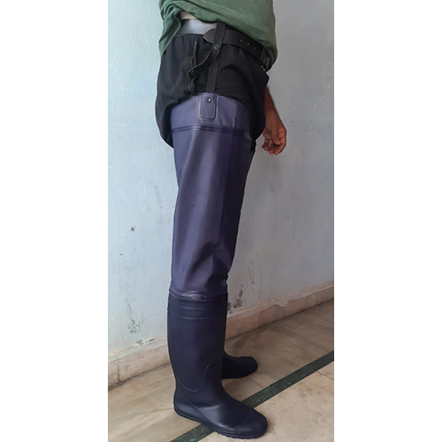 Valorous Farmer Boot - Pvc Upper Material, Black Color, Plain Style | Versatile Footwear For Rainy, Spring, Summer, And Winter Seasons