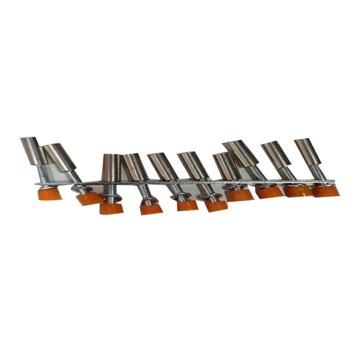 2 Way Short Link - Stainless Steel, 2.5 Millimeter Width, Silver Color | Durable, Polished Surface For Industrial Applications