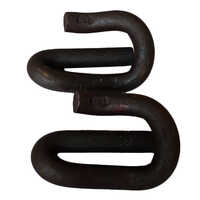 J Clip - Mild Steel, Customised Millimeter Dimensions, Sleek Black Color | Durable Hot Rolled Metal Fastener For Industrial Applications