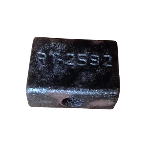 Cast Iron Check Rail Block - Color: Black