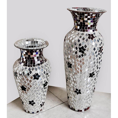 Dhflv-0182 Flower Vase - Color: Silver