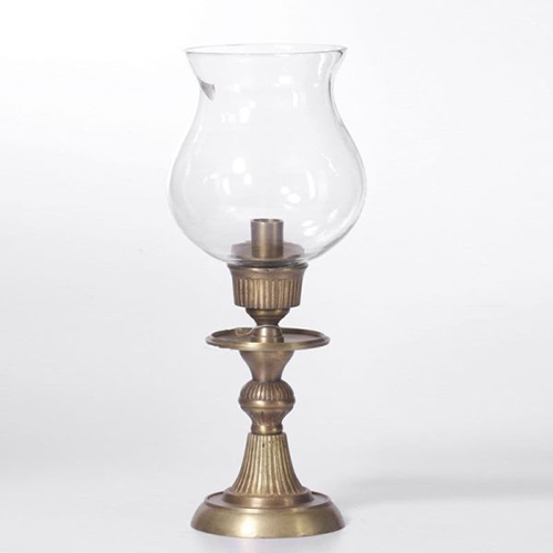 Arc-8028 Metal Hurican Candle Holder - Finishing: Polishing