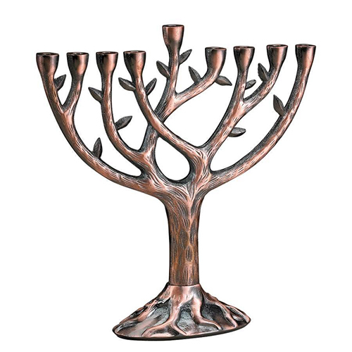 Dh-Mcd-0016 Decorative Menorah Candle Holder - Finishing: Polishing