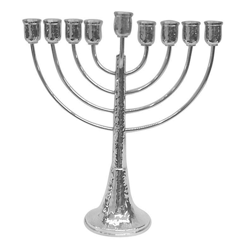 Dh-Mcd-0015 Metal Menorah Candle Holder - Finishing: Polishing