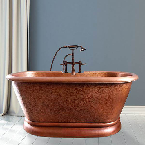 Arc-58025 Copper Bath Tub - Finish: Glossy