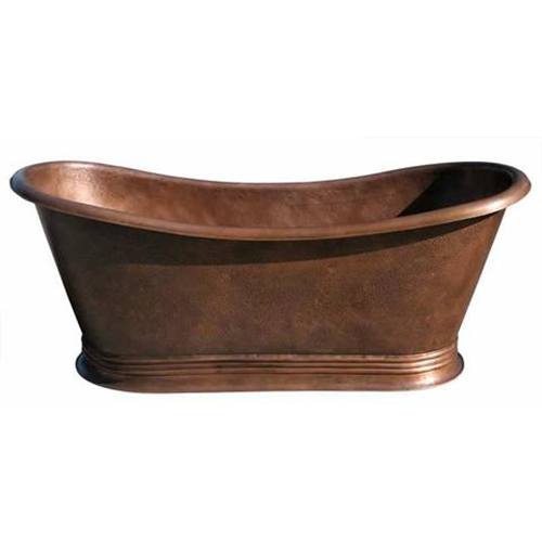 Arc-58024 Metal Copper Bath Tub - Finish: Glossy