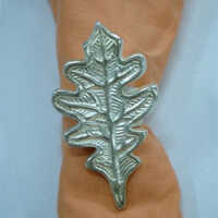 Deco-n0000003 Metal Napkin Rings - Color: Silver
