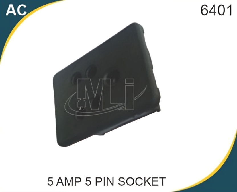 5 A 5 Pin Socket - Application: Electronic Products