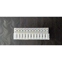 Pvc Strip Connectors - Durable Pvc, 4 Inch Diameter, White Color | Rated Voltage 240v, Ideal For Electrical Fitting In Any Setting