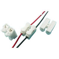 Push Terminal Block - Pvc Material, 240 Volt (v) Rating , White Color For Secure Electrical Connections