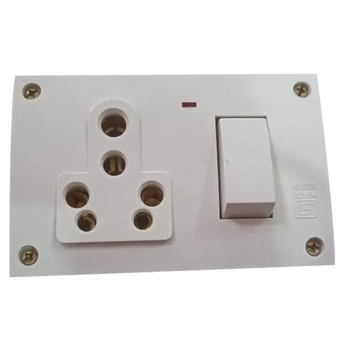 16 Amp Modular Switch Socket Combination - Application: Electric Fitting