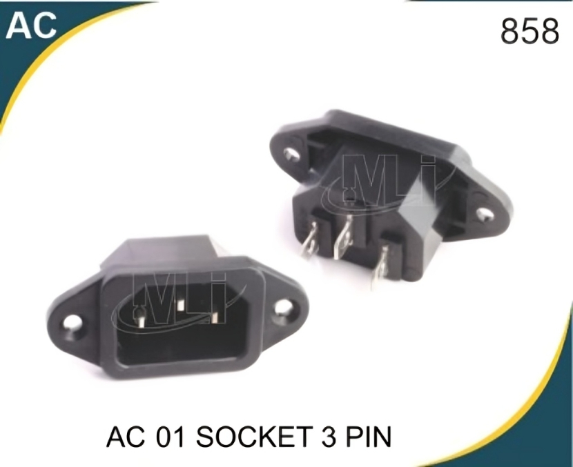 AC-1 SOCKET 3 PIN
