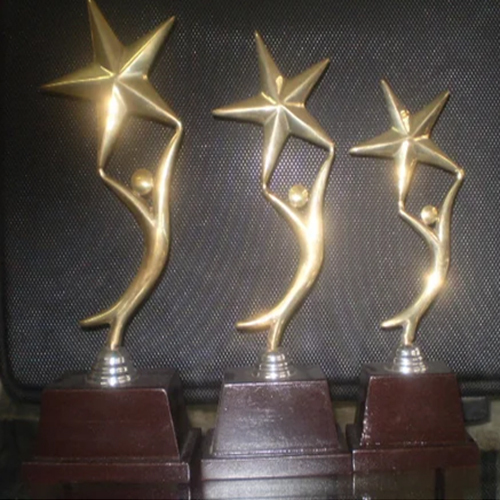 Customized Brass Memento - Shape: Round