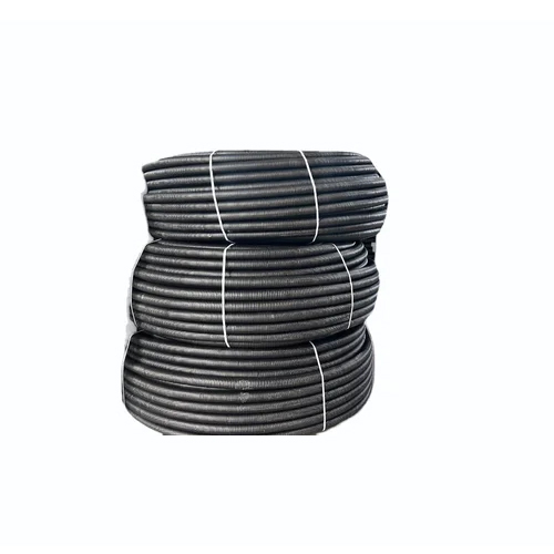 50mm Black Round Shape DWC HDPE Pipe