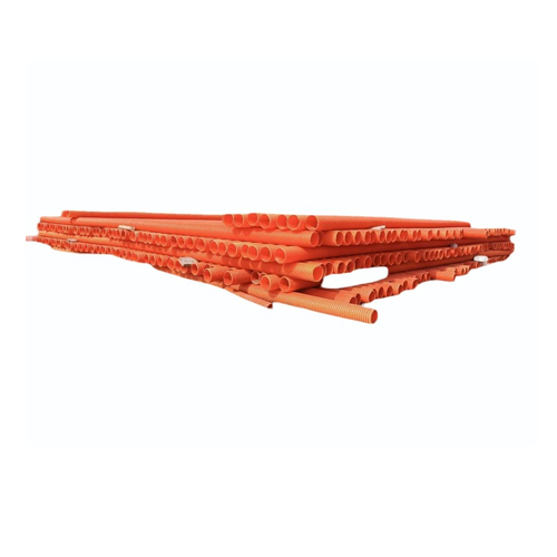 120mm Orange Double Wall Corrugated (Dwc) Pipe - Application: Electrical Cable Protection