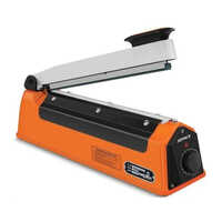 Manual Pouch Sealing Machine - High-quality Plastic, 8" To 24" Size Range, Orange Color, 230 Volt Electric, Adjustable Sealing Width 1.6mm To 5mm, Manual Operation For 501-1000 Pouches Per Hour