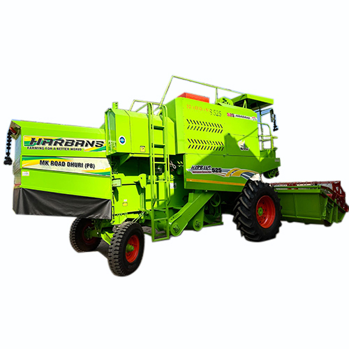 Harbans 525 Combine Harvester - Color: Green