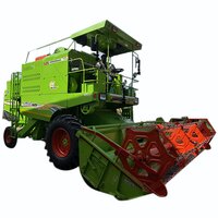 Self Combine Harvester - Color: Green
