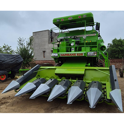 Mini Combine Harvester - Color: Green