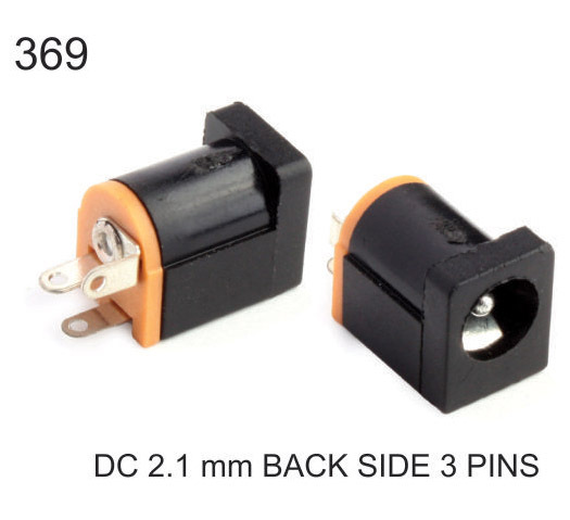 DC 2.1 MM BACK 3 PINS