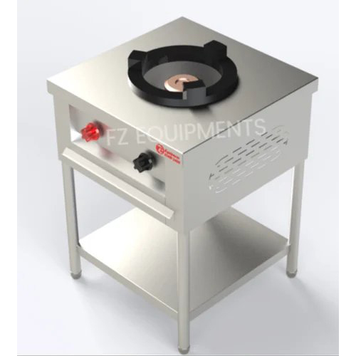 Single Burner Range - Color: Silver