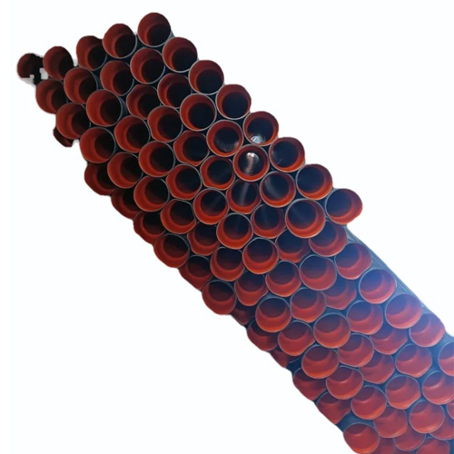 150mm Dwc Sewerage Pipe - Hdpe, 6 Meter Length | Uv Resistant, Corrosion-proof, Lightweight, Round Shape In Black & Orange