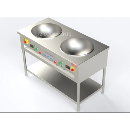 Electric Kadai Fryer - Color: Silver