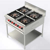 Four Burner Cooking Range