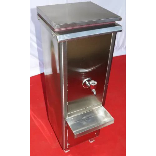 40 Ltr Stainless Steel Water Cooler - Color: Silver