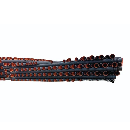 200mm Dwc Sewerage Pipe - Hdpe, 6 Meter Length, Orange Color | Corrosion-proof, Lightweight, Flexible, Compliant With Is 14930-2 Standard