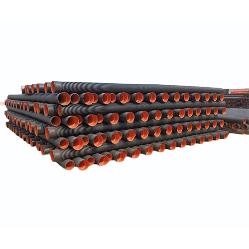 400mm Dwc Hdpe Sewerage Pipe - Color: Black And Orange