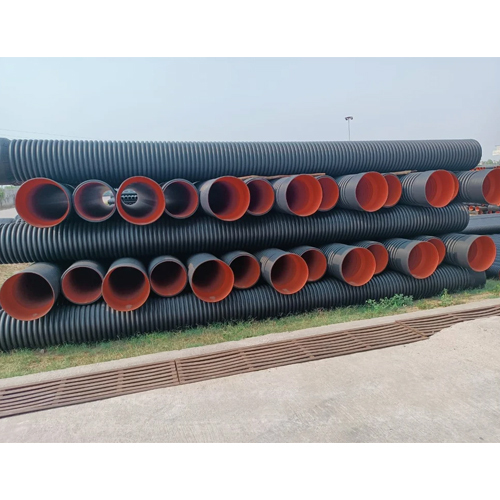 400mm Dwc Hdpe Sewerage Pipe - Color: Black And Orange