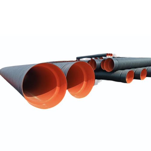 600mm Dwc Hdpe  Sewerage Pipe - Color: Black And Orange