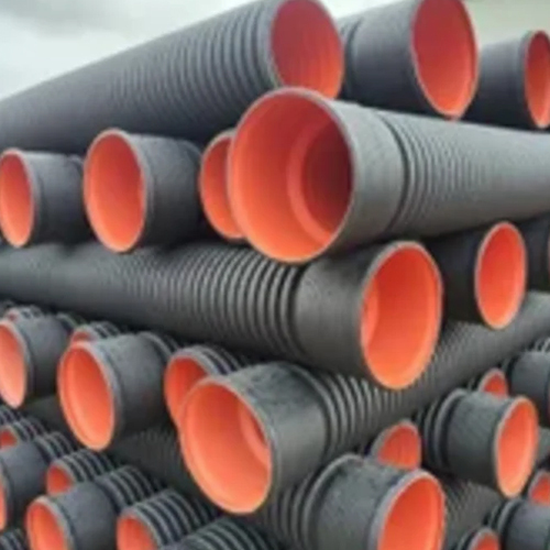 175mm Dwc Sewerage Pipe - Color: Black And Orange