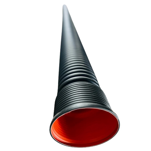 175mm Dwc Sewerage Pipe - Color: Black And Orange
